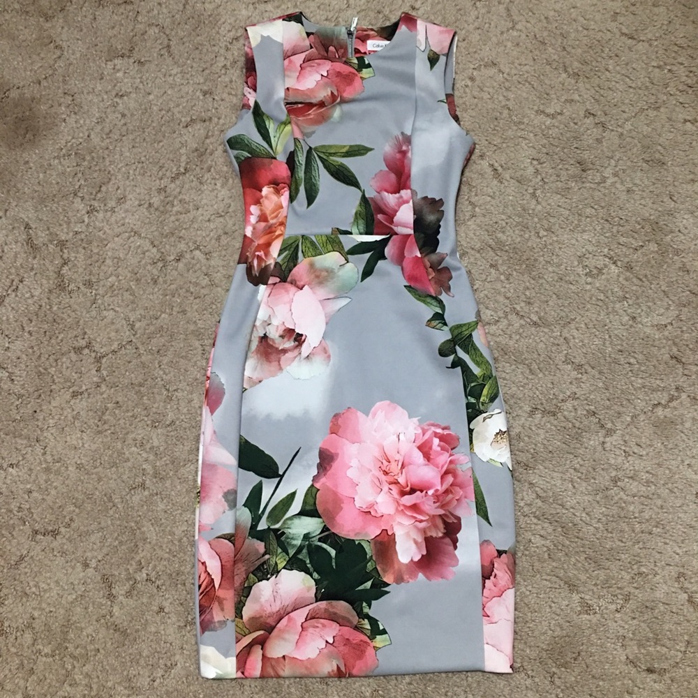 Calvin Klein Floral Dress